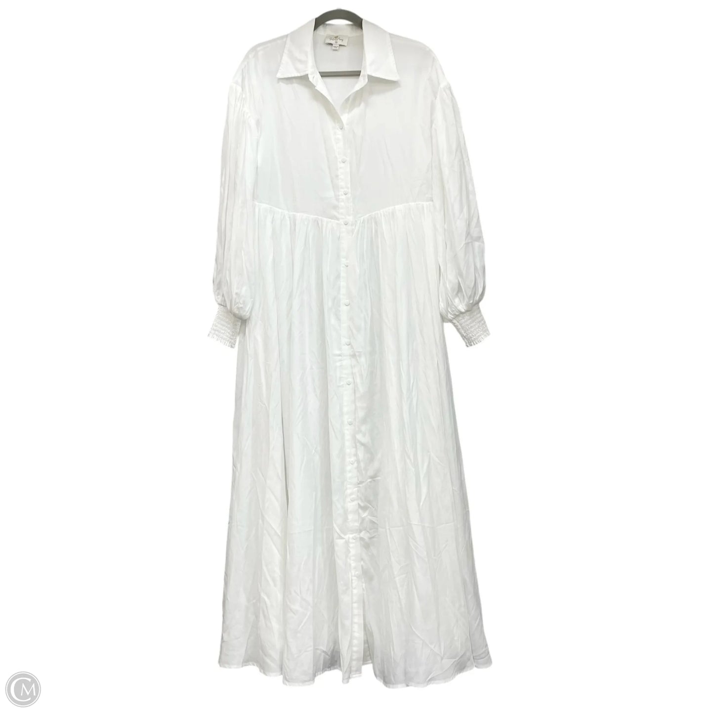 Dress Casual Maxi By Clothes Mentor In White, Size: Xs