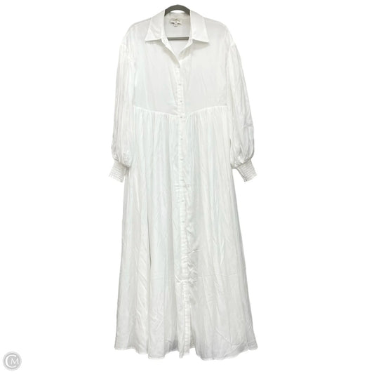 Dress Casual Maxi By Clothes Mentor In White, Size: Xs
