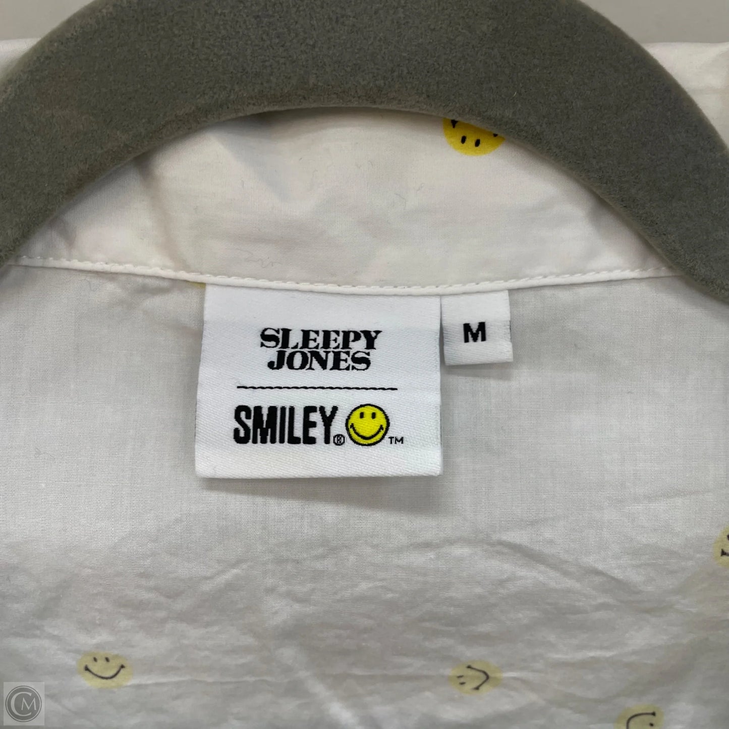 Pajamas 2pc By Cmb In White & Yellow, Size: M