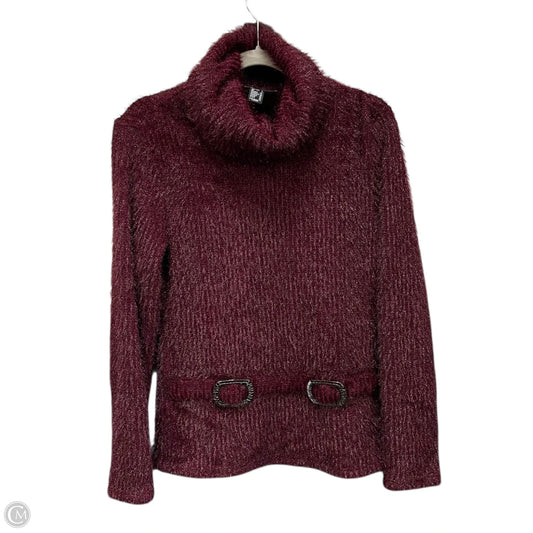 Sweater By Frank Lyman In Maroon, Size: 2