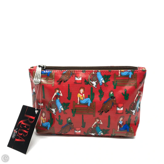 Makeup Bag By Reba, Size: Medium