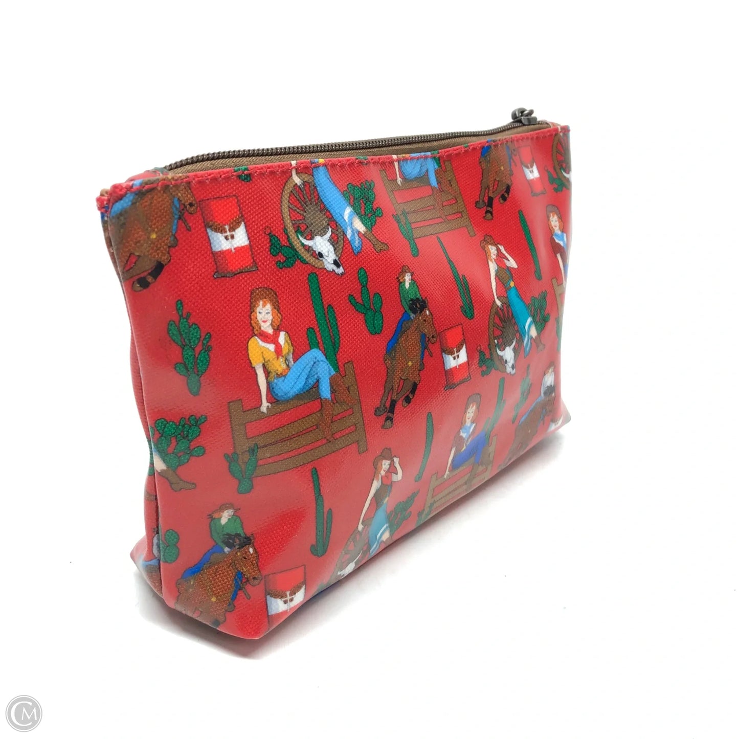 Makeup Bag By Reba, Size: Medium