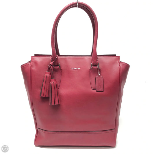 Tote Designer By Coach, Size: Large