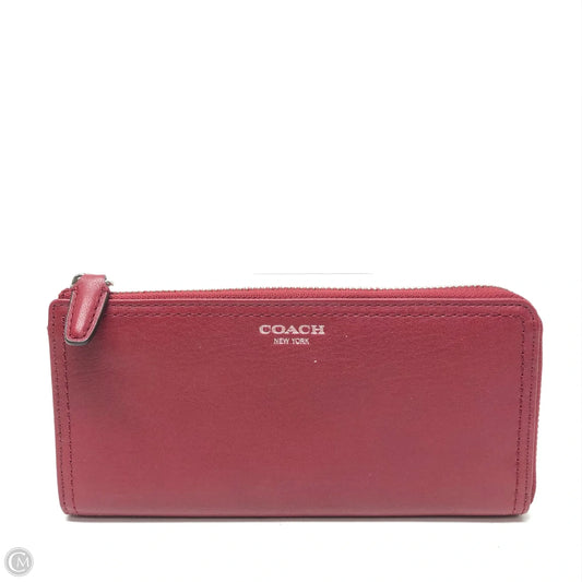 Wallet Designer By Coach, Size: Medium