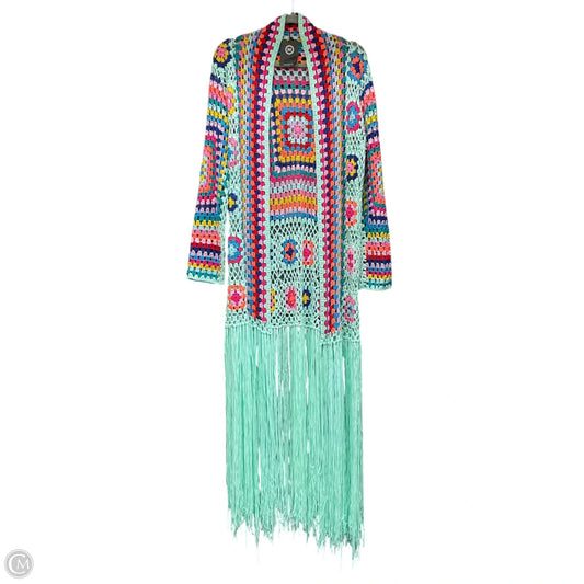Kimono By Clothes Mentor In Multi-colored, Size: S