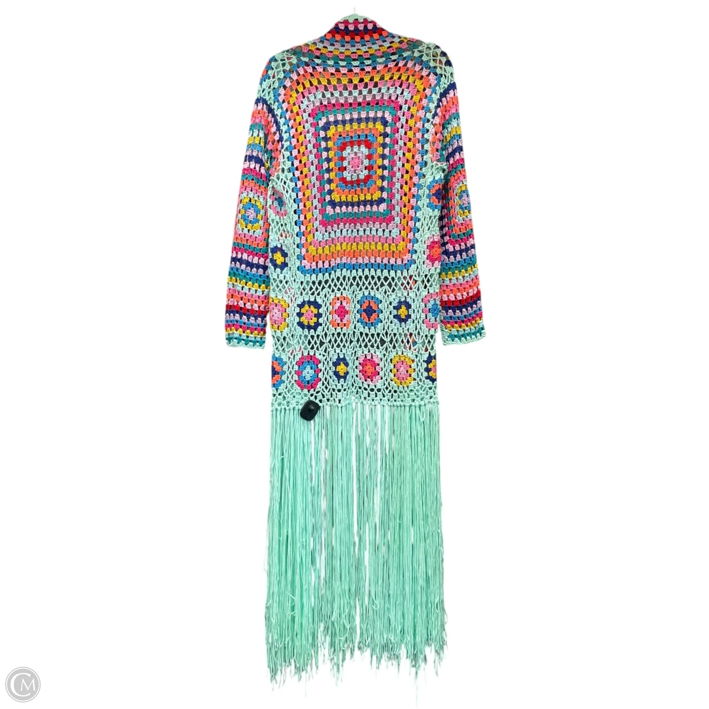 Kimono By Clothes Mentor In Multi-colored, Size: S