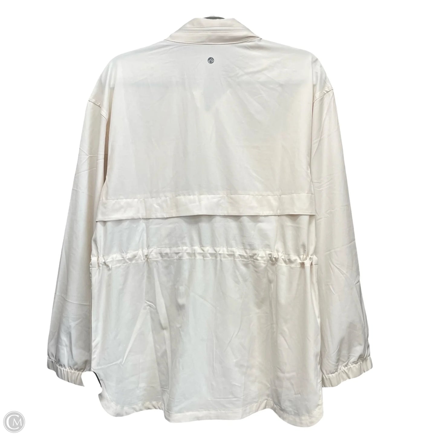 Athletic Jacket By Apana In Beige, Size: M