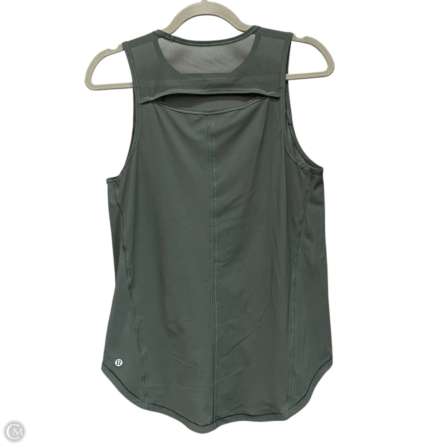 Athletic Tank Top By Lululemon In Green, Size: L