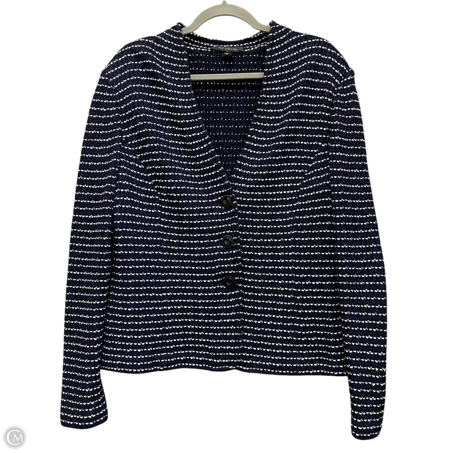 Blazer By St. John In Navy, Size: 14