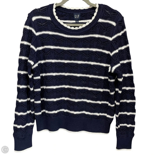 Sweater By Gap In Navy, Size: L