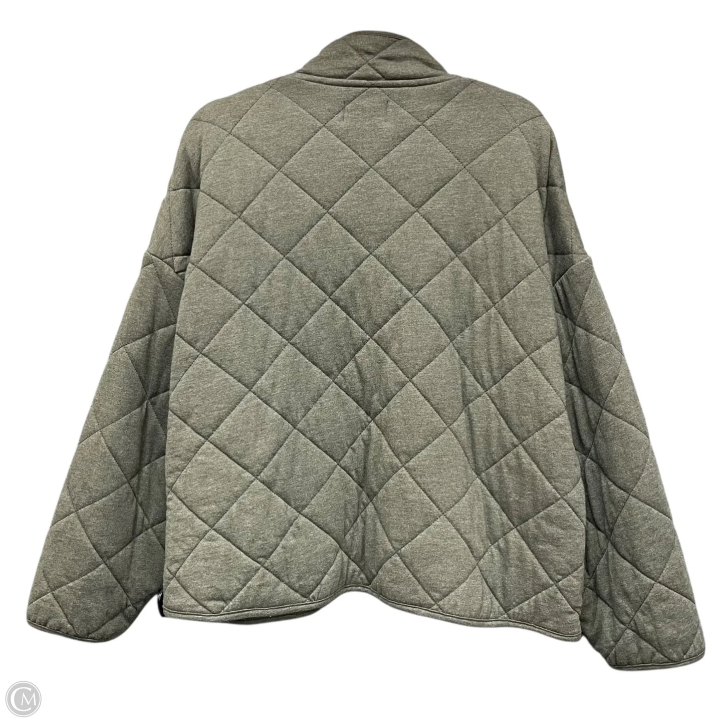Jacket Puffer & Quilted By Z Supply In Green, Size: L