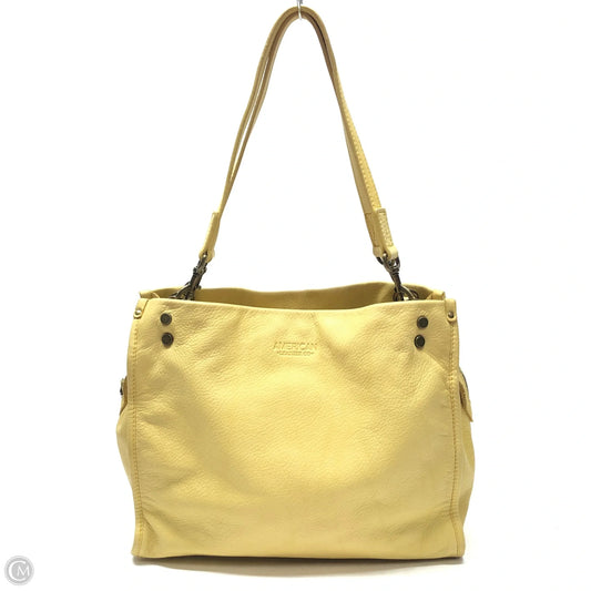 Handbag Leather By Cmc, Size: Medium