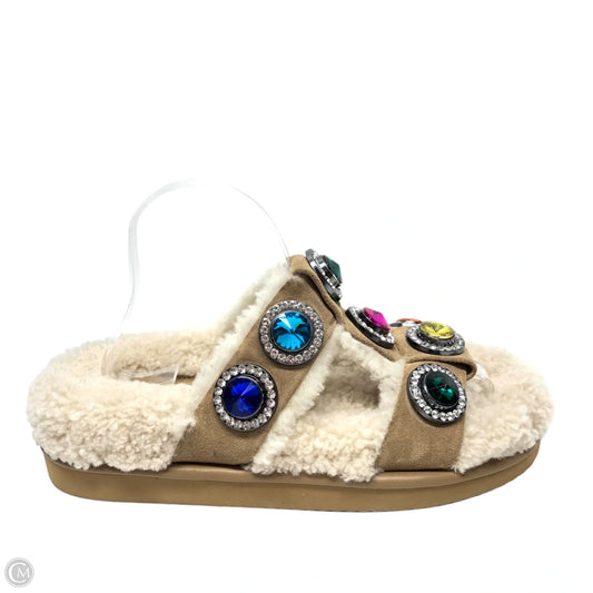 Sandals Designer By Kurt Geiger In Tan, Size: 9