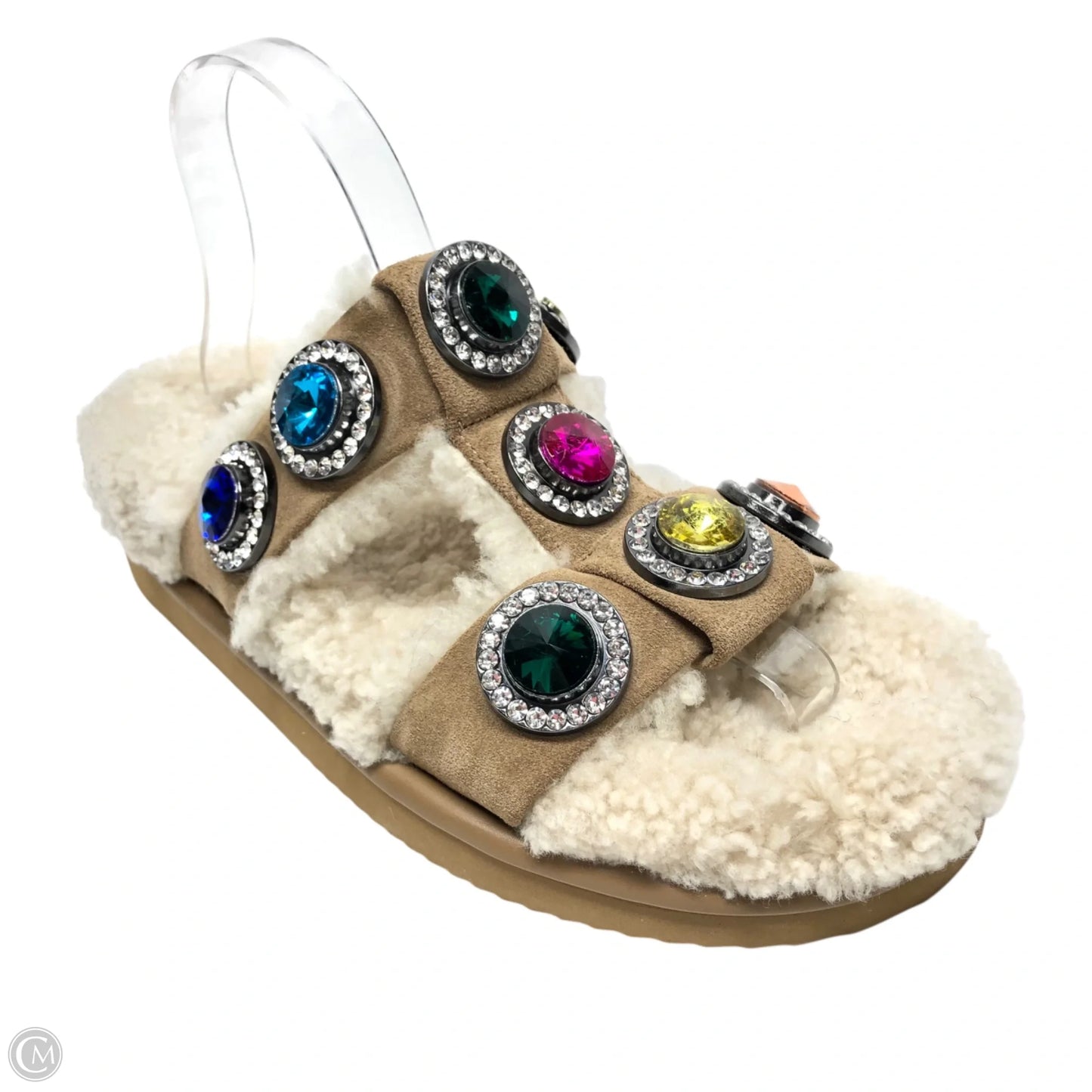 Sandals Designer By Kurt Geiger In Tan, Size: 9