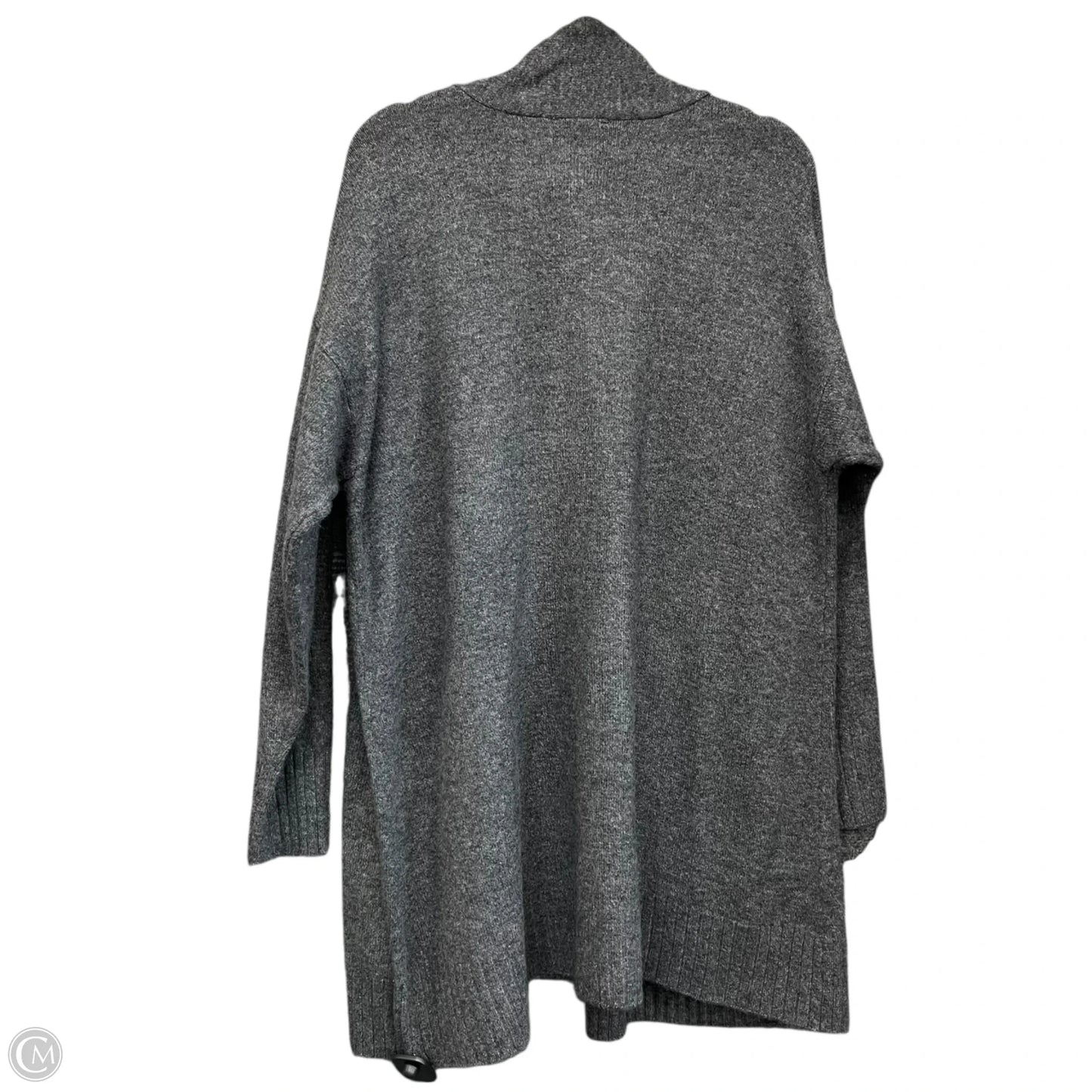 Sweater Cardigan By Cece In Grey, Size: L