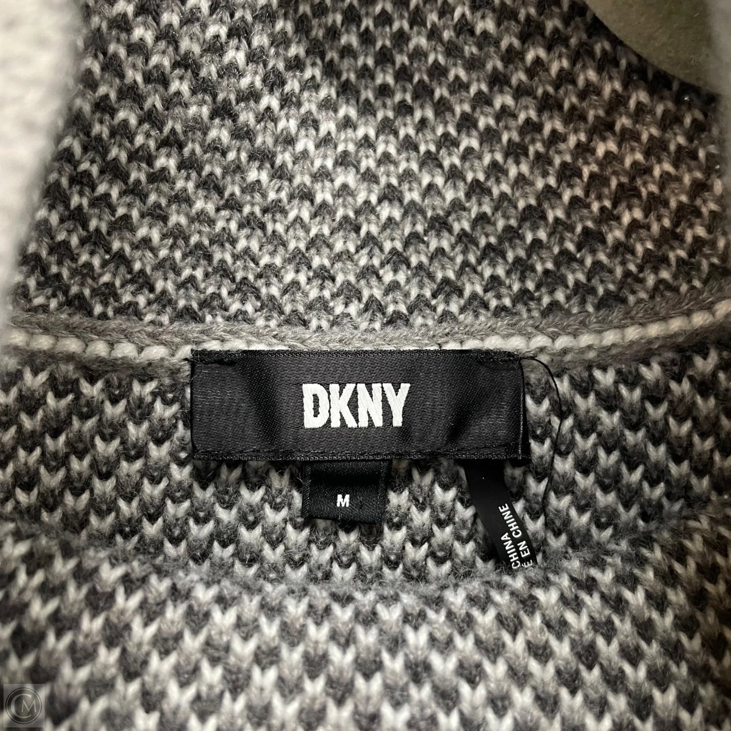 Sweater By Dkny In Grey, Size: M