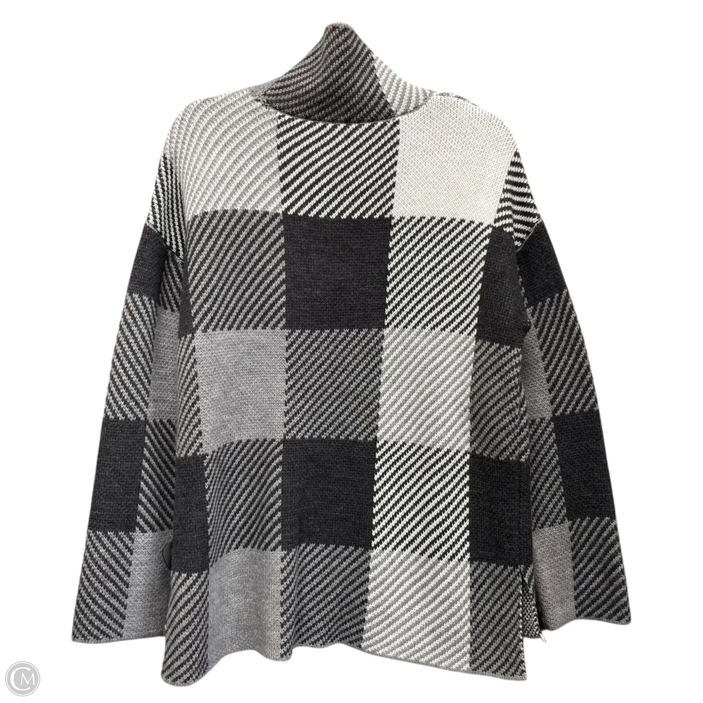 Sweater By Dkny In Grey, Size: M