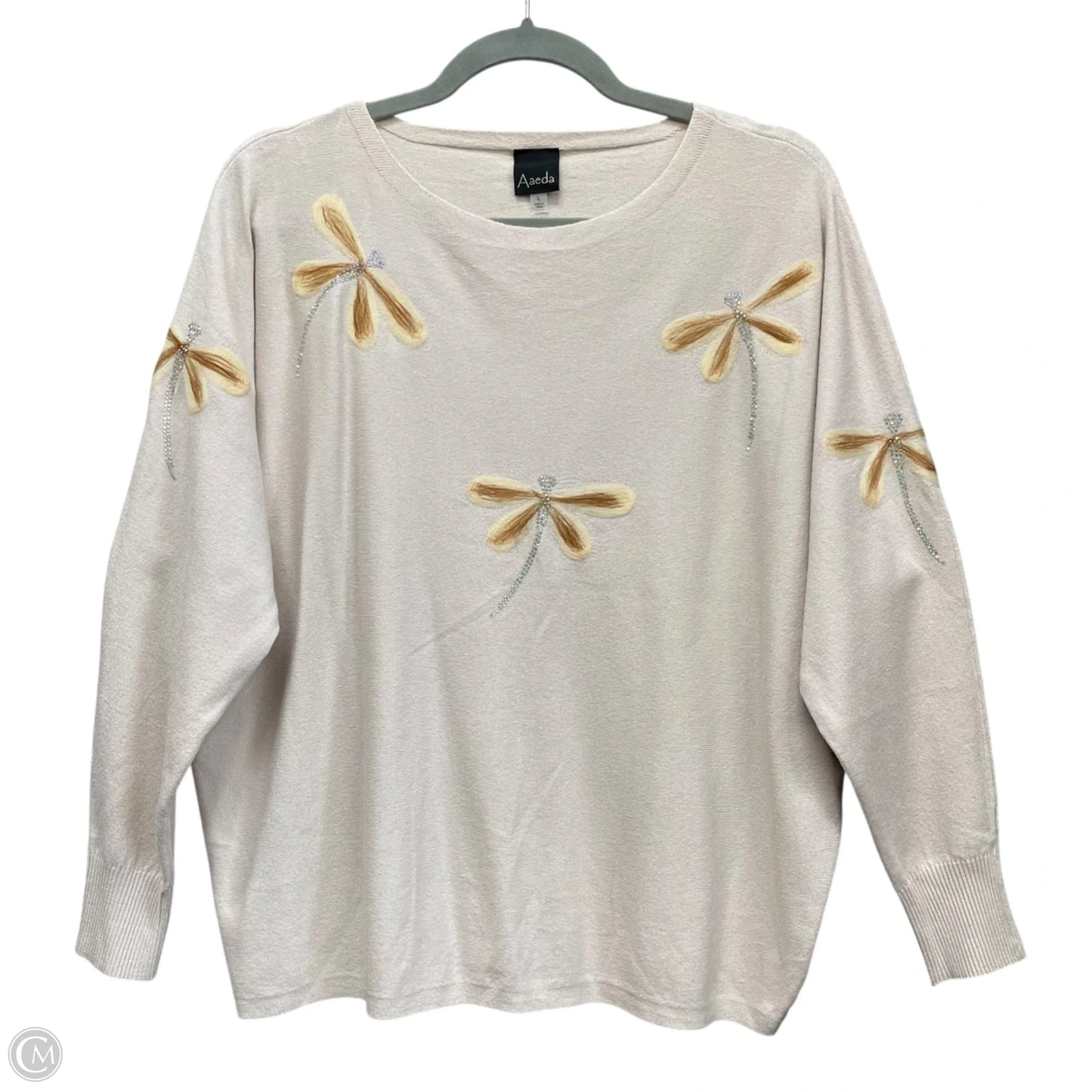 Sweater By Aaeda In Beige, Size: L