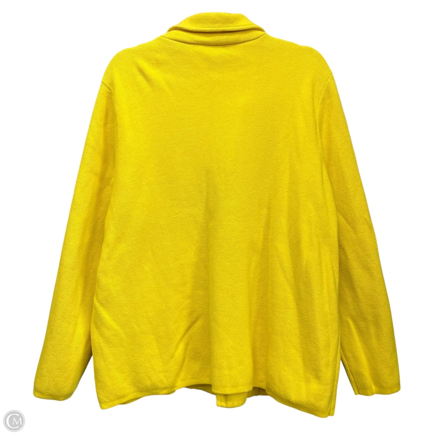 Jacket Moto By Lauren By Ralph Lauren In Yellow, Size: 2x