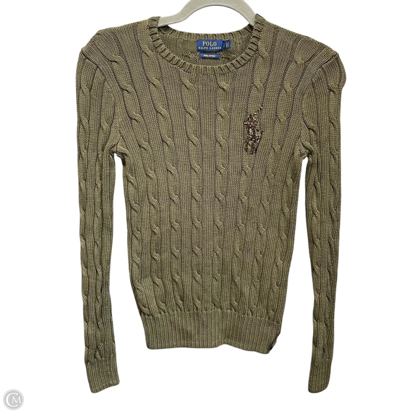 Sweater By Polo Ralph Lauren In Green, Size: S