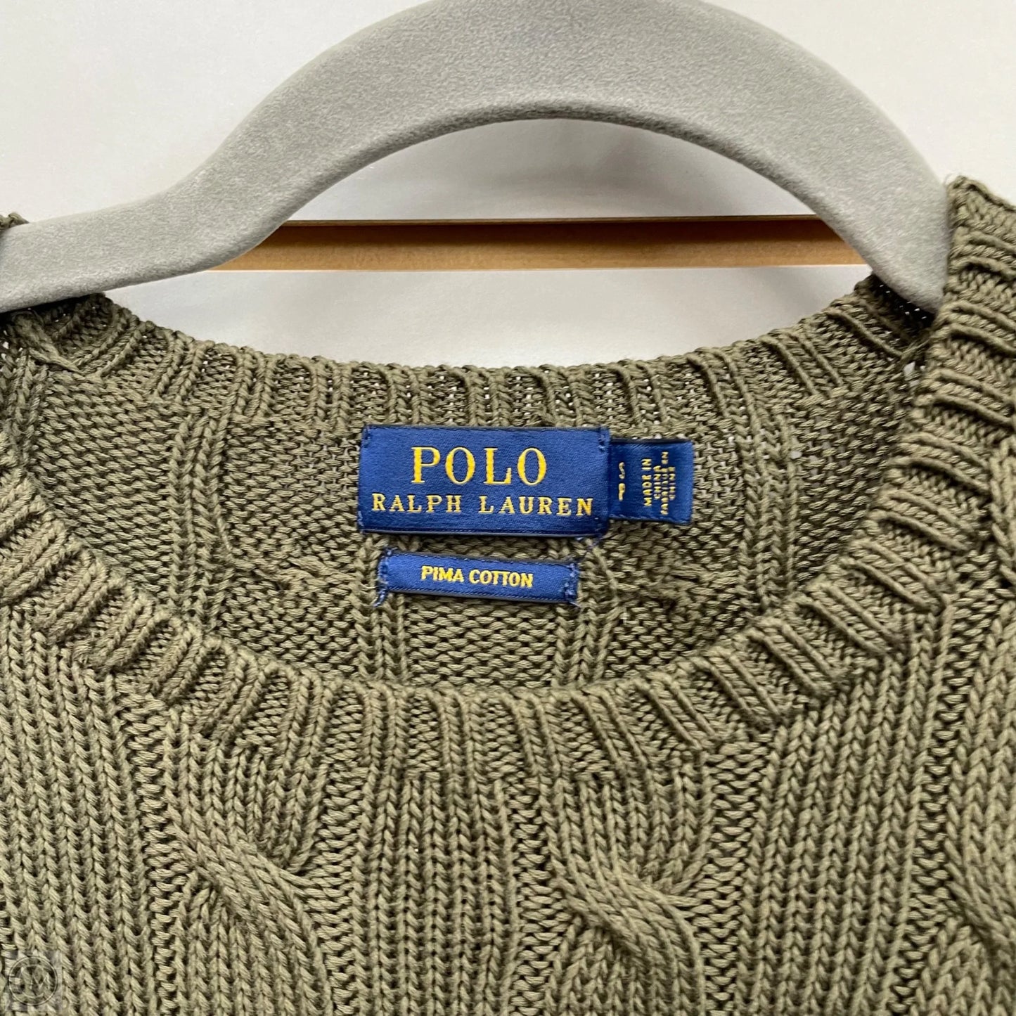Sweater By Polo Ralph Lauren In Green, Size: S