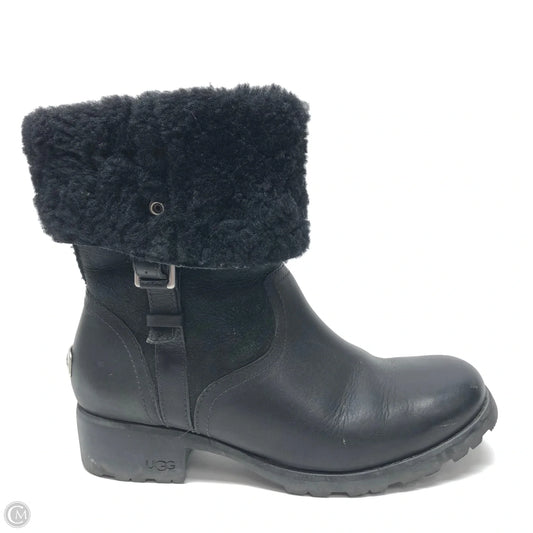 Boots Designer By Ugg In Black, Size: 8.5
