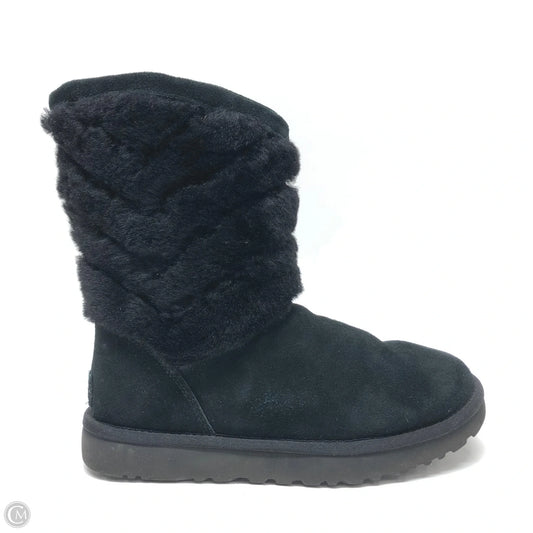 Boots Designer By Ugg In Black, Size: 7