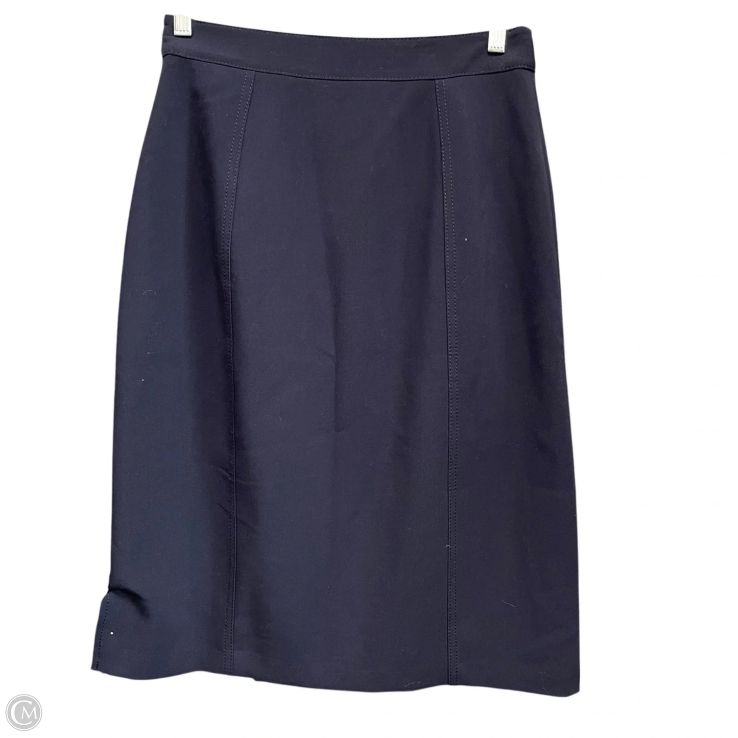Skirt Midi By Banana Republic In Navy, Size: Xs