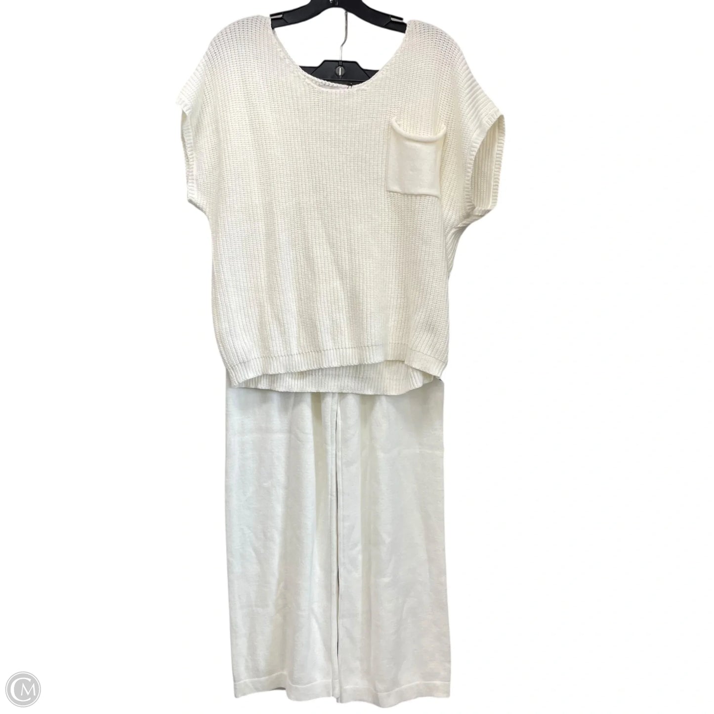 Lounge Set Pants By Sincerely Jules In Ivory, Size: L