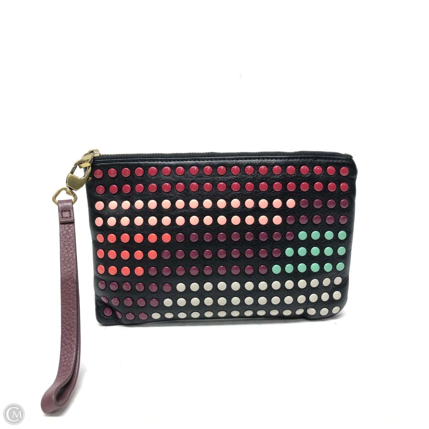 Wristlet Leather By Fossil, Size: Medium