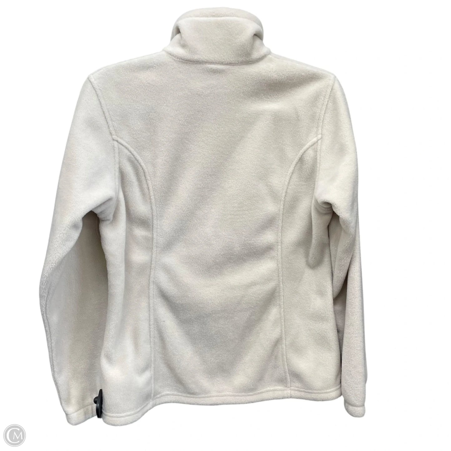 Jacket Fleece By Columbia In Beige, Size: S