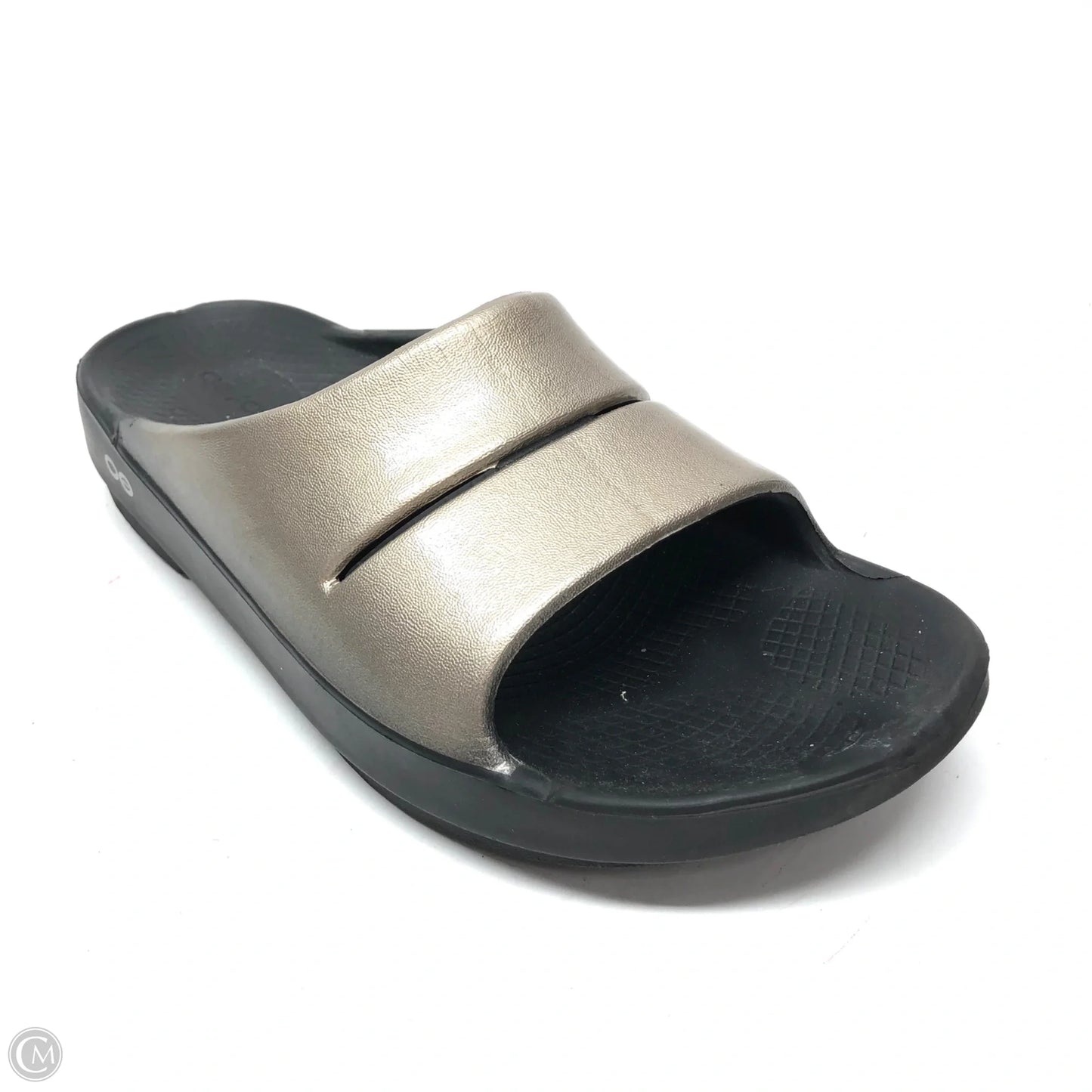 Sandals Sport By Oofos In Gold, Size: 9