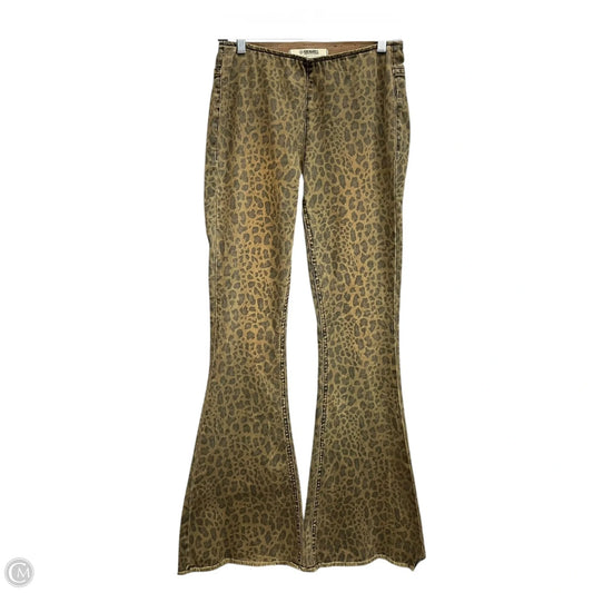 Jeans Jeggings By Rock & Roll In Leopard Print, Size: 4