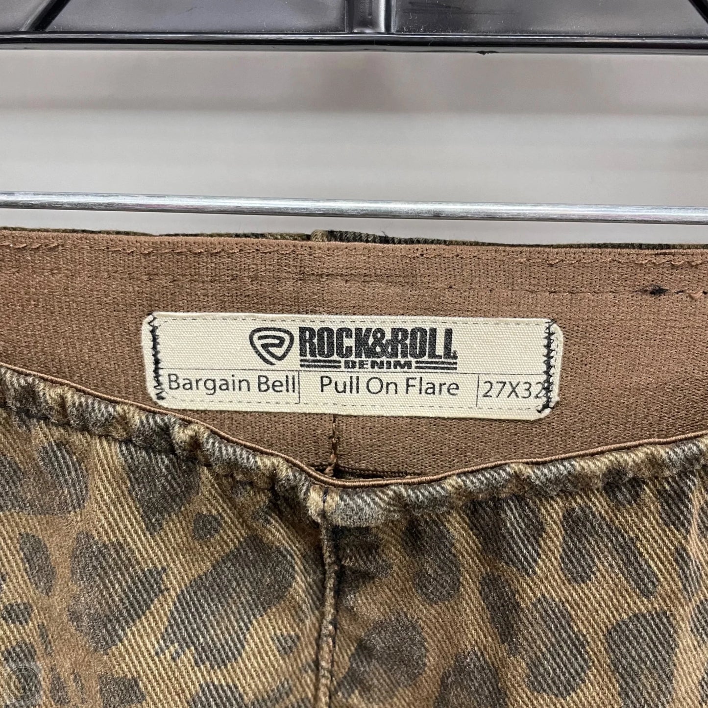 Jeans Jeggings By Rock & Roll In Leopard Print, Size: 4