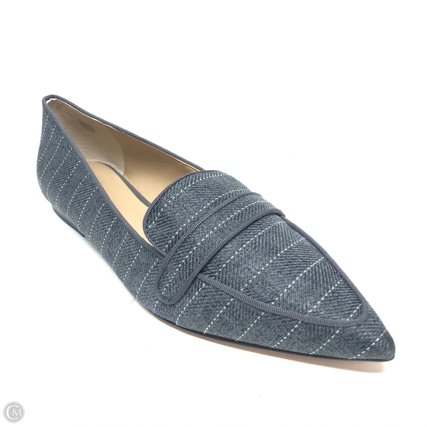 Shoes Flats By Ann Taylor In Grey, Size: 8.5