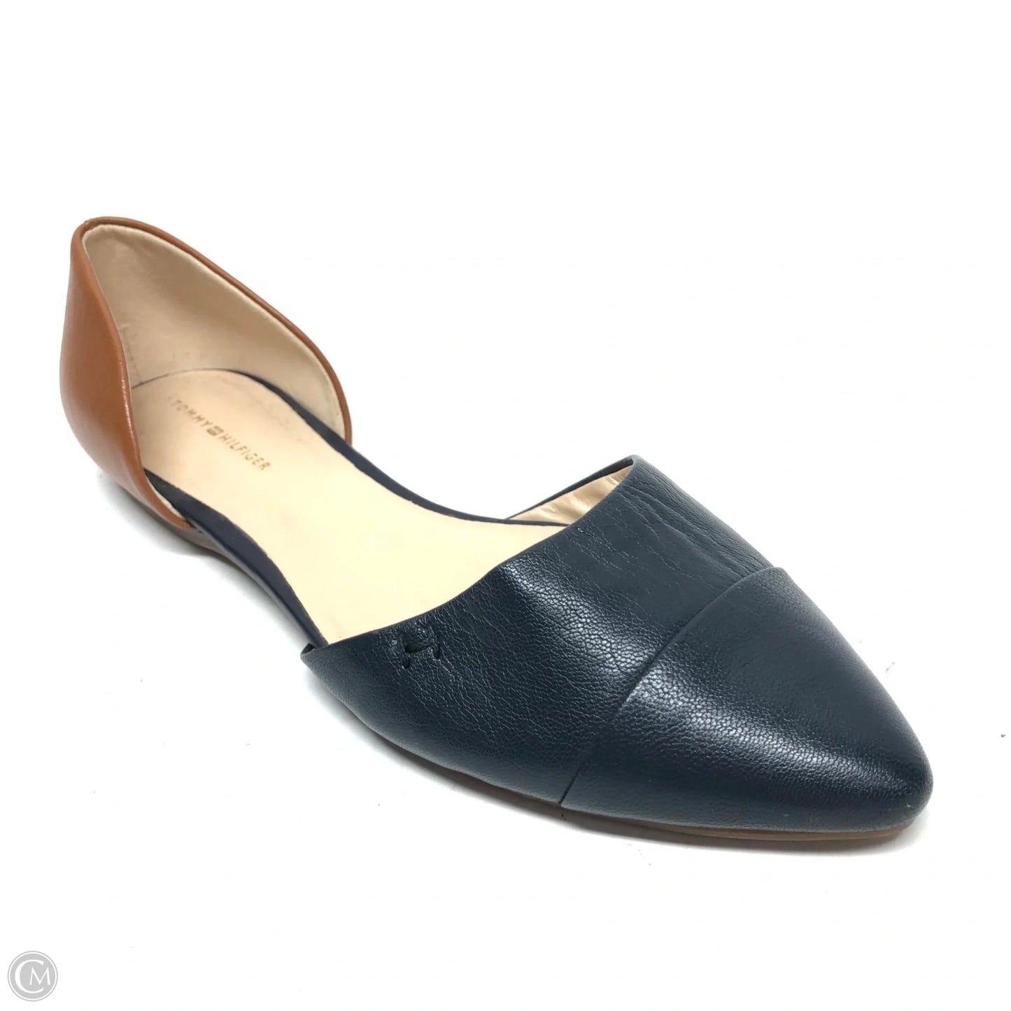 Shoes Flats By Tommy Hilfiger In Blue & Tan, Size: 8.5