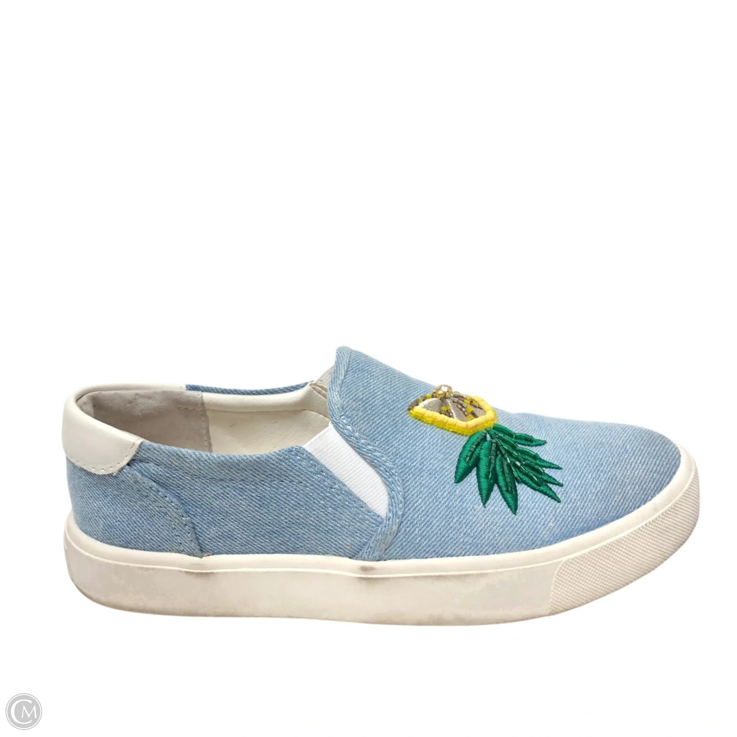 Shoes Flats By Sam Edelman In Blue Denim, Size: 5.5