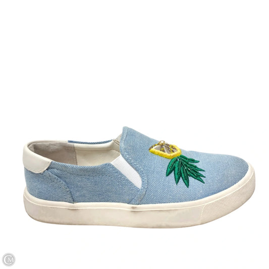 Shoes Flats By Sam Edelman In Blue Denim, Size: 5.5