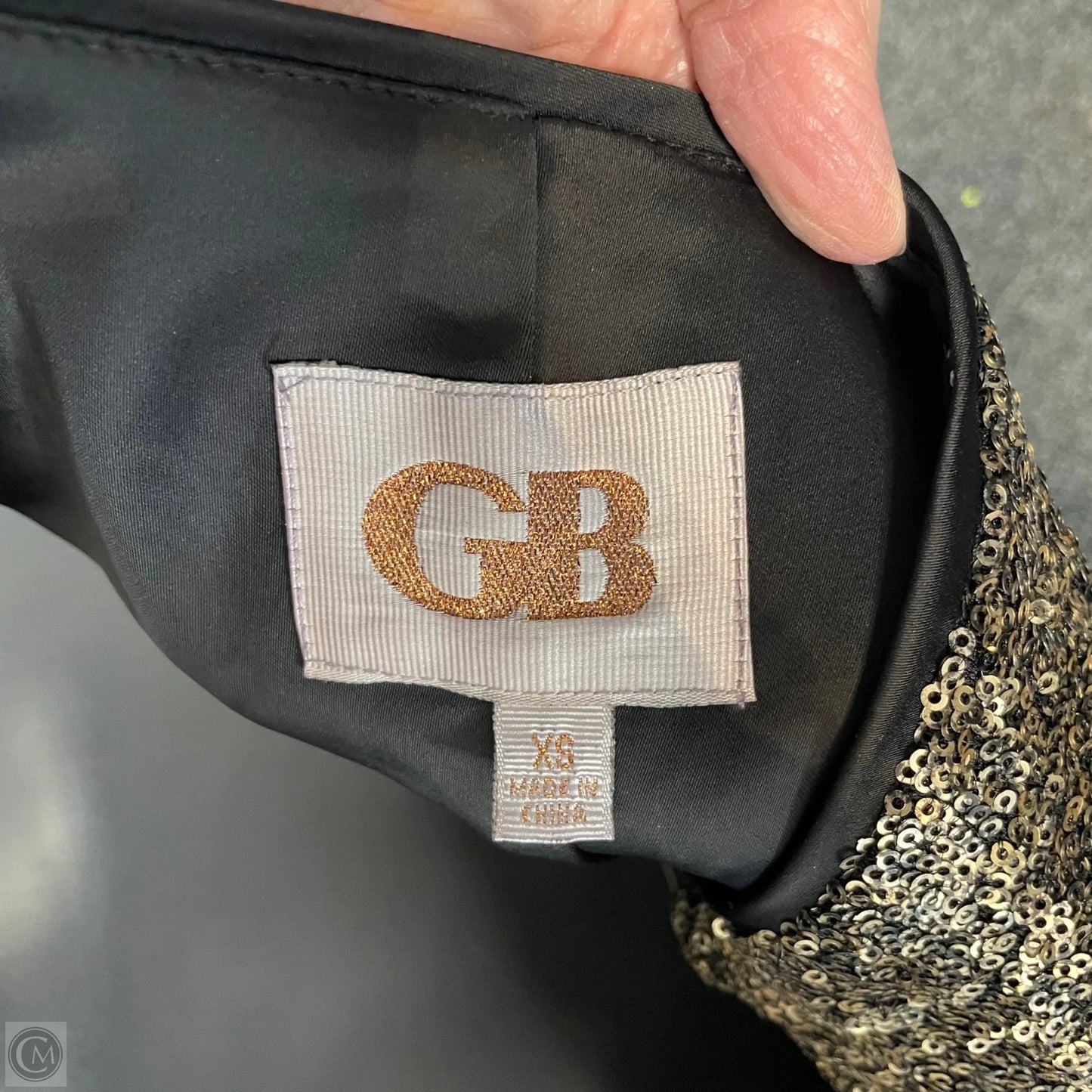 Dress Party Short By Gb In Gold, Size: Xs