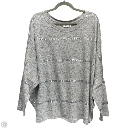 Sweater By Maurices In Grey, Size: Xl
