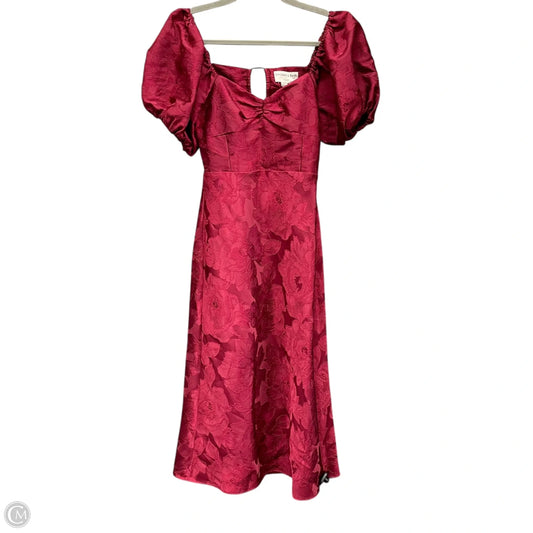 Dress Casual Midi By Sachin & Babi In Red, Size: 0