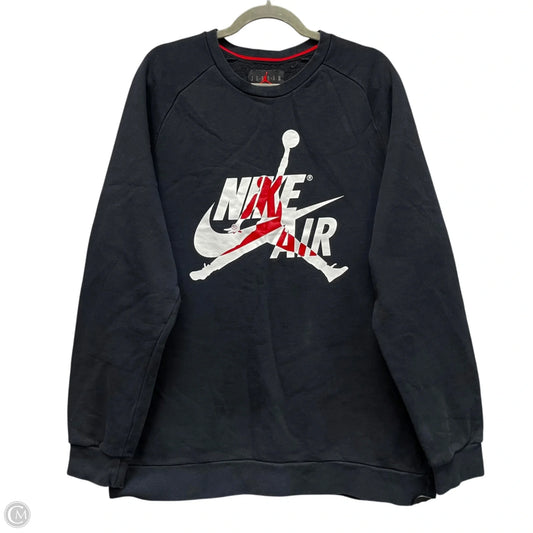 Sweatshirt Crewneck By Nike In Black, Size: Xl