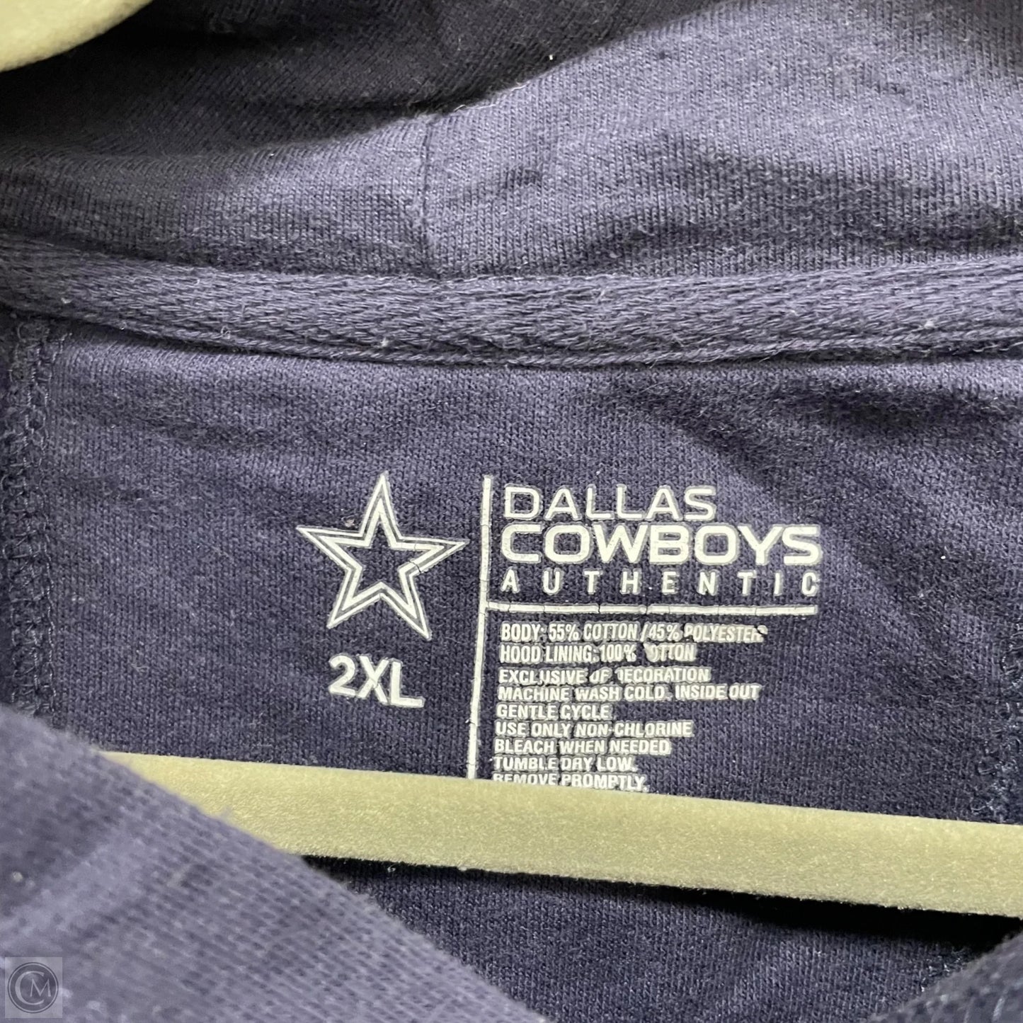 Sweatshirt Hoodie By Adidas In Navy, Size: 2x