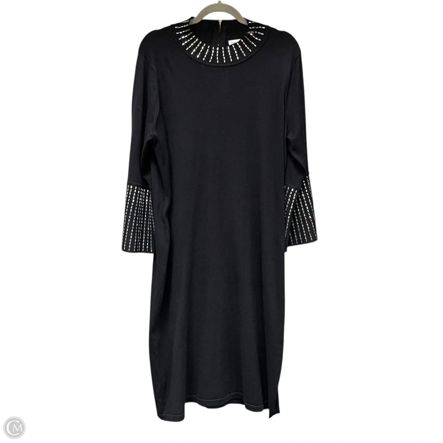 Dress Sweater By Calvin Klein In Black, Size: 2x