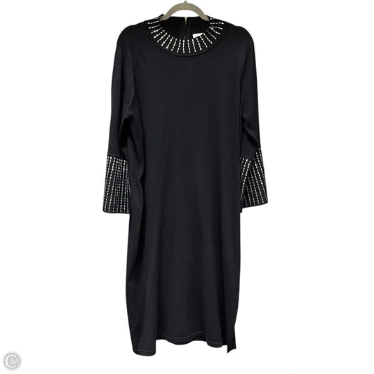 Dress Sweater By Calvin Klein In Black, Size: 2x