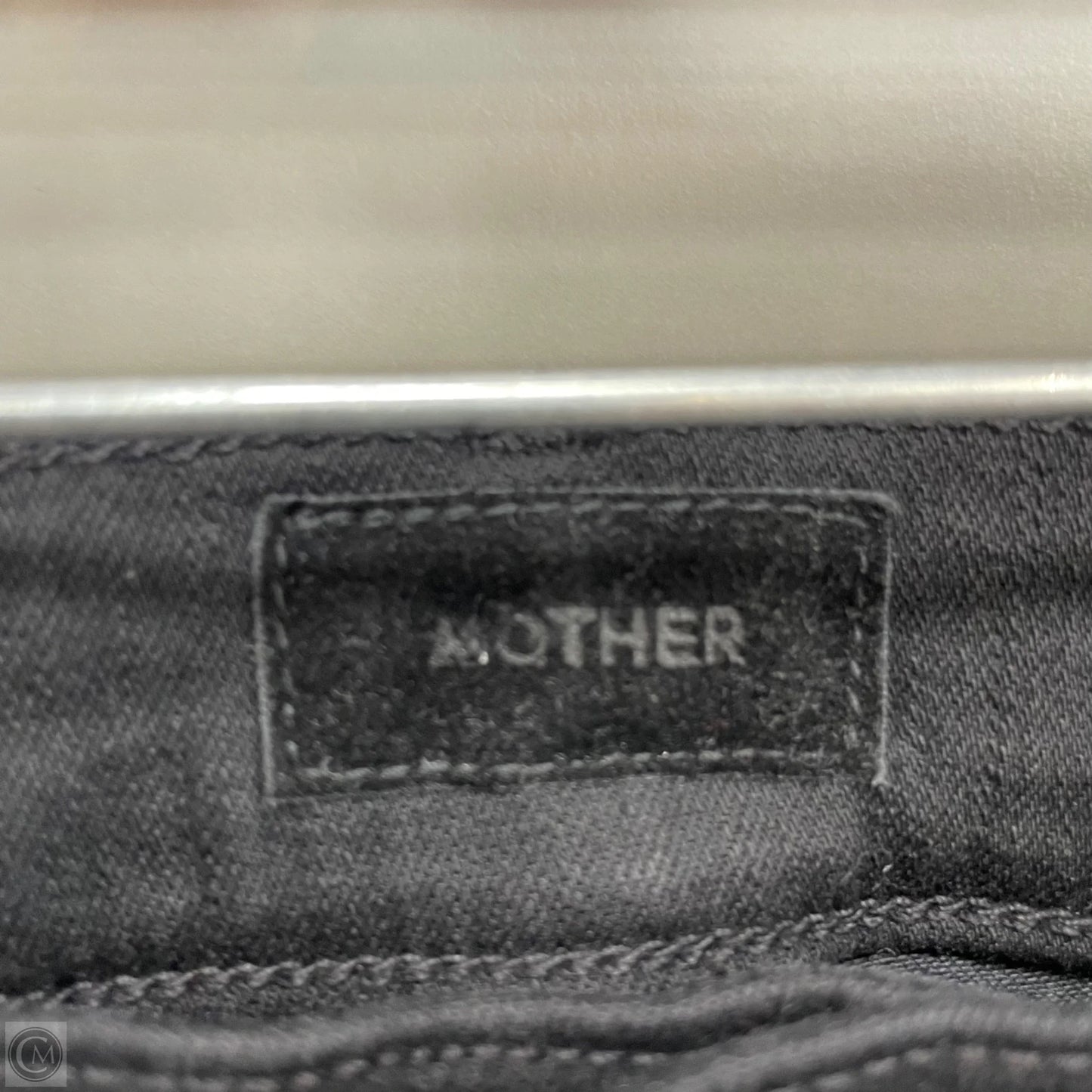 Jeans Boot Cut By Mother In Black Denim, Size: 8