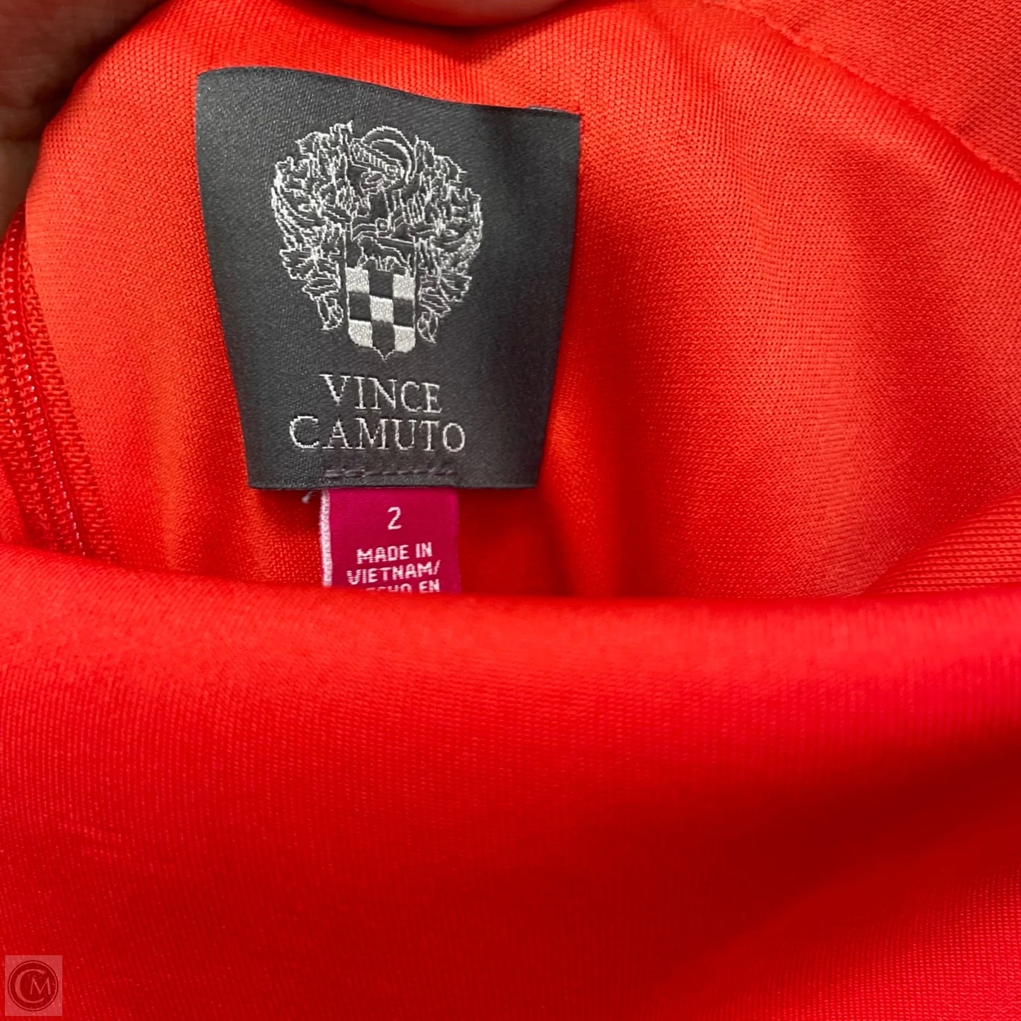 Dress Casual Short By Vince Camuto In Orange & Red, Size: 2