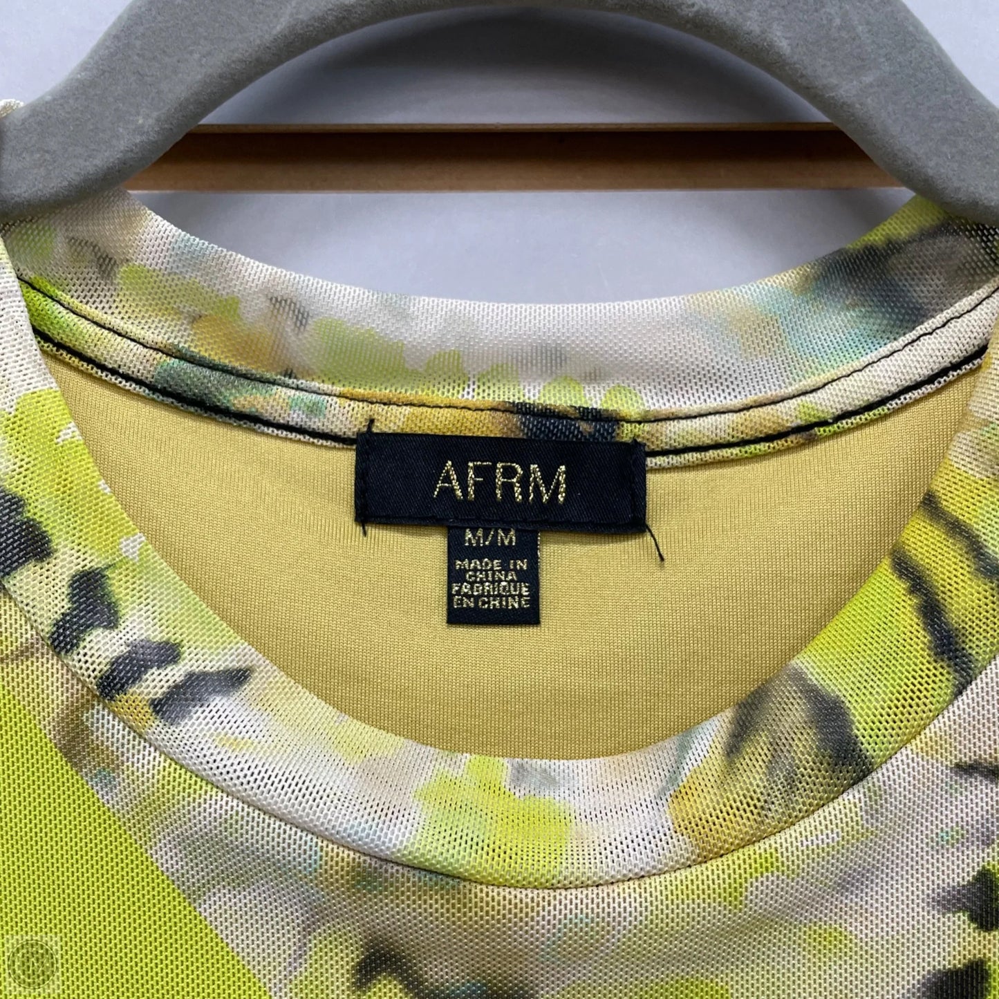 Dress Casual Short By Afrm In Yellow, Size: M