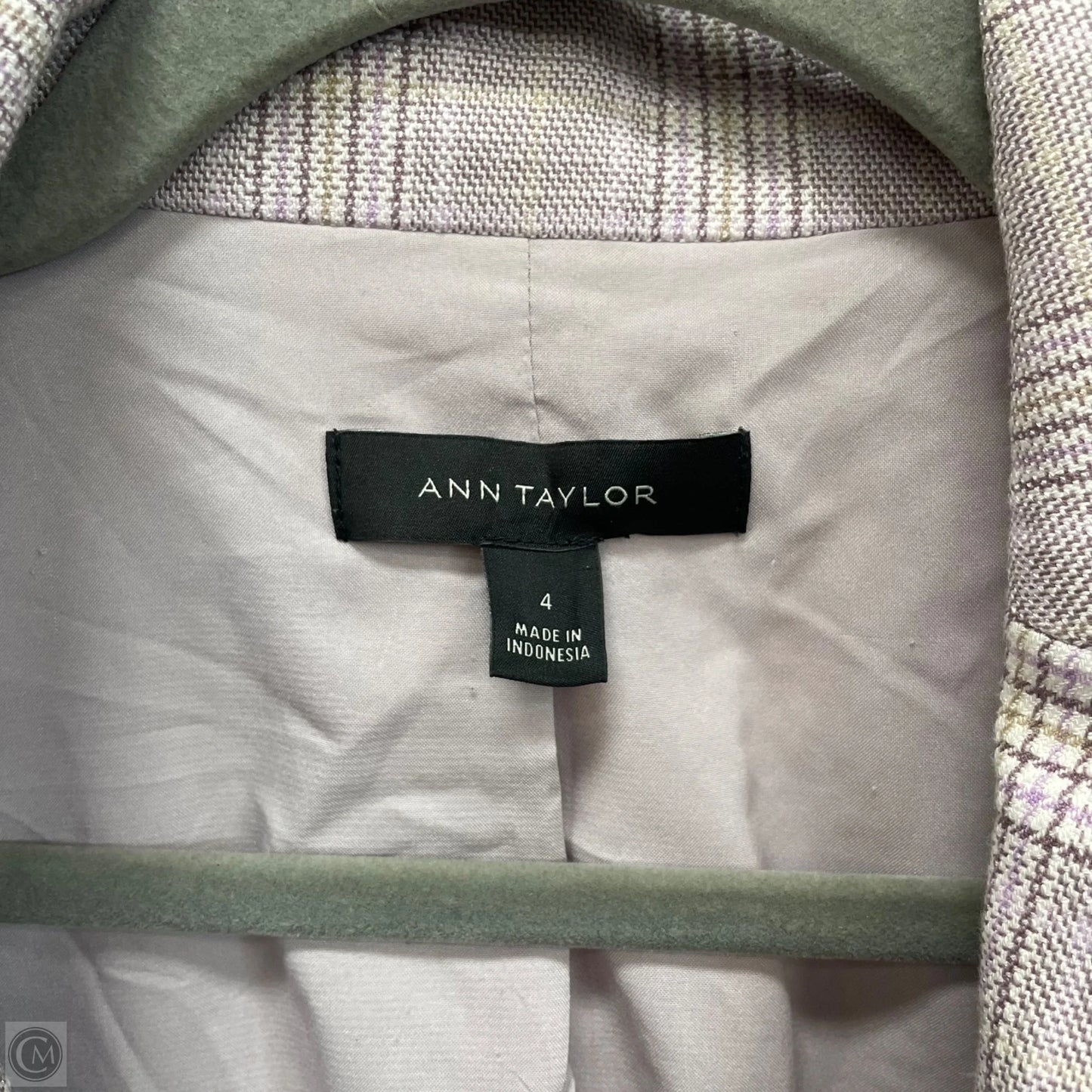 Blazer By Ann Taylor In Pink, Size: 4