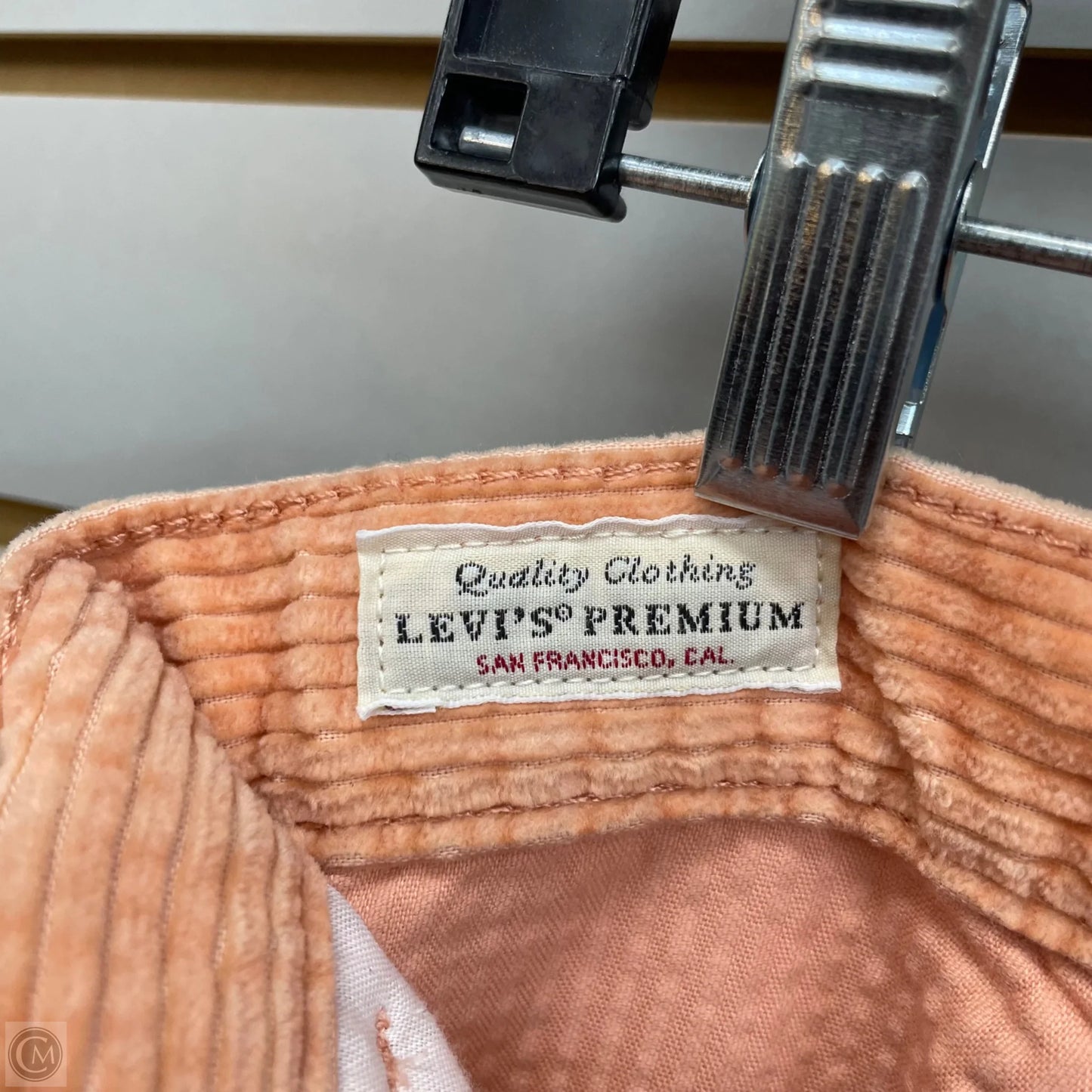 Pants Corduroy By Levis In Peach, Size: 4